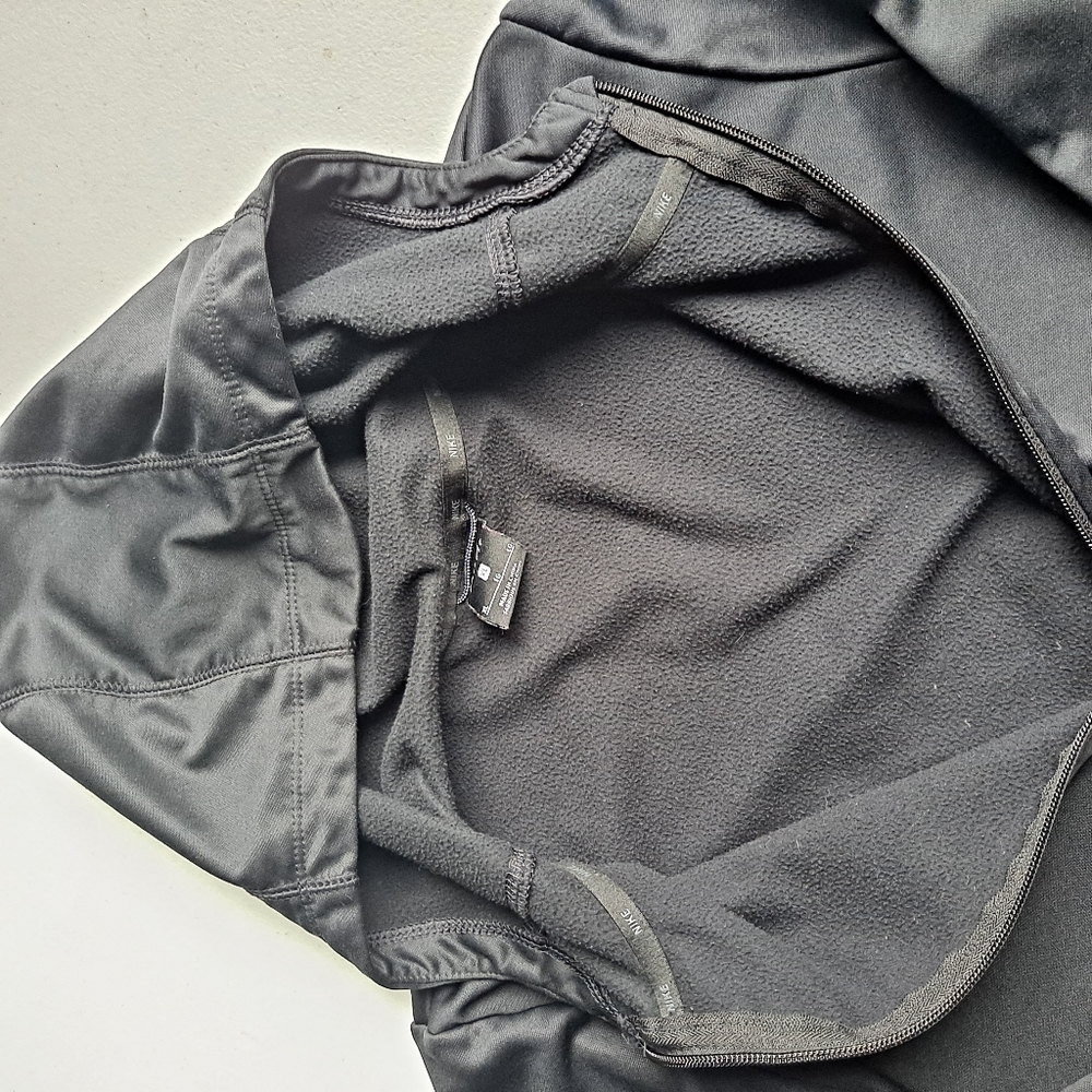 Black Nike Zip-Up Sweatshirt - Picture 5 of 6